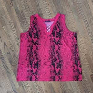 Penningtons snakeskin print top